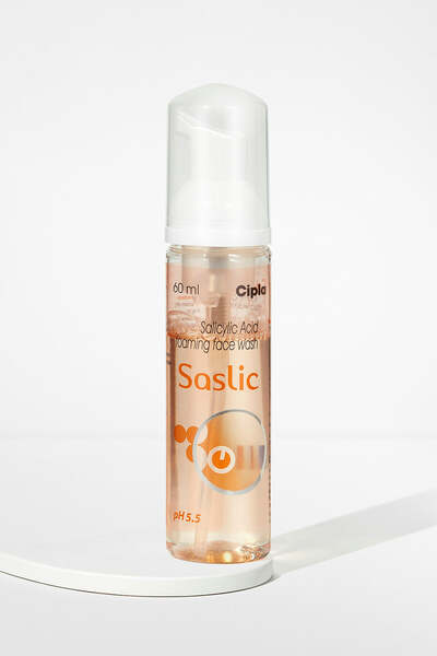 Saslic Foaming Face Wash – 60ml