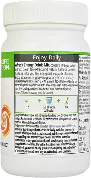 Afresh Energy Drink Mix 50gm