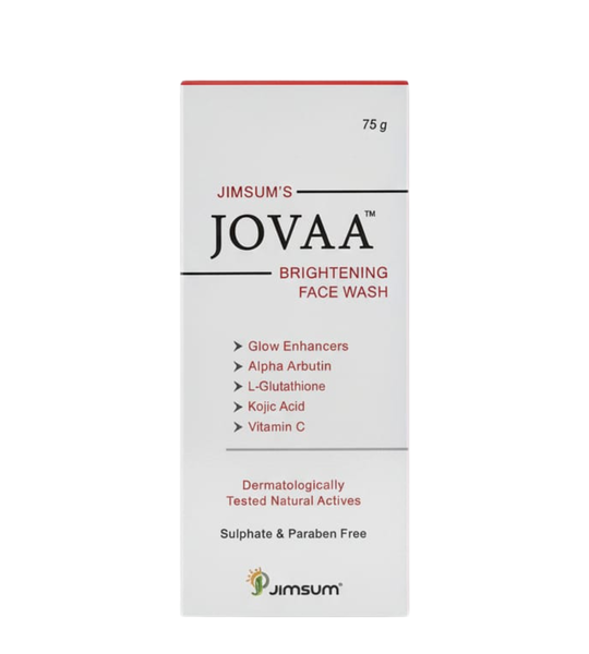 JOVAA BRIGHTENING FACE WASH 75GM