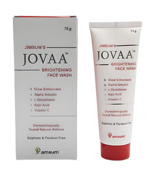 JOVAA BRIGHTENING FACE WASH 75GM