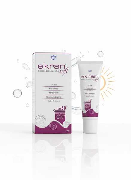 Ekran Soft Silicone Sunscreen Gel SPF 50+ PA+++ (50g)