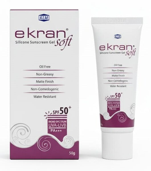 Ekran Soft Silicone Sunscreen Gel SPF 50+ PA+++ (50g)