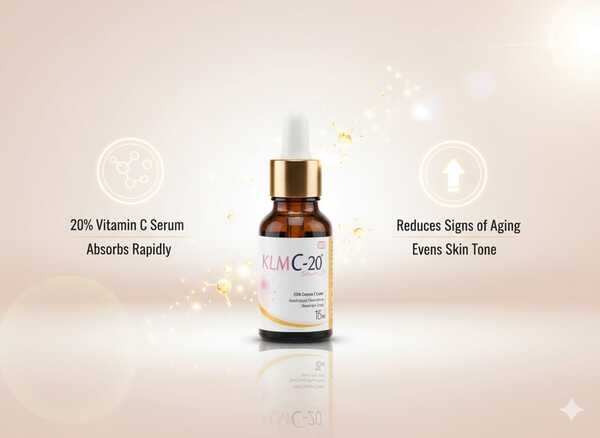 KLM C-20 Vitamin C Serum – 20% (15 ml)