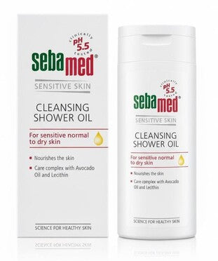 USV Private Limited – Cleansing Shower Oil (Sebamed) for Sensitive & Dry Skin (200ml)
