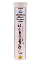 Glutaderm-C Effervescent Tablets (L-Glutathione & Vitamin C) - Orange Flavour
